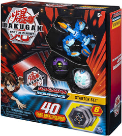 Bakugan TCG: Battle Brawlers Starter Set with Transforming Creatures - Aquos Pyravian Card Game Spin Master   