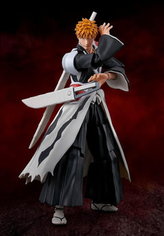 Bandai Tamashii Nations: Bleach Thousand-Year War Ichigo Kurosaki - Dual Zangetsu S.H.Figuarts Figure Toys & Games Bandai Namco   