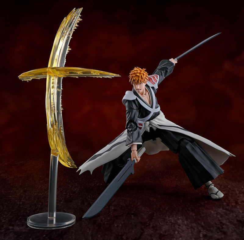 Tamashii Nations: Bleach Thousand-Year War Ichigo Kurosaki - Dual Zangetsu S.H.Figuarts Toys & Games Bandai Namco   