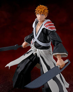 Bandai Tamashii Nations: Bleach Thousand-Year War Ichigo Kurosaki - Dual Zangetsu S.H.Figuarts Figure Toys & Games Bandai Namco   