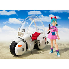 Bandai Tamashii Nations: Dragon Ball Bulma & Bulma's Motorcycle Capsule No. 9 Bundle Toys & Games Bandai Namco   