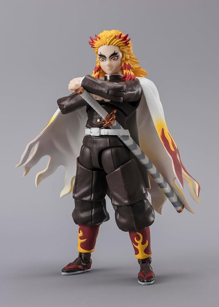 Ultimate Legends: Demon Slayer Kyojuro Rengoku - 5" Action Figure Toys & Games Bandai Namco   