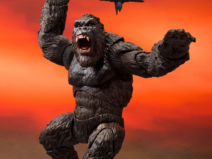 Godzilla vs. Kong: Kong from Godzilla VS. Kong (2021) S.H.MonsterArts Toys & Games Bandai Namco   