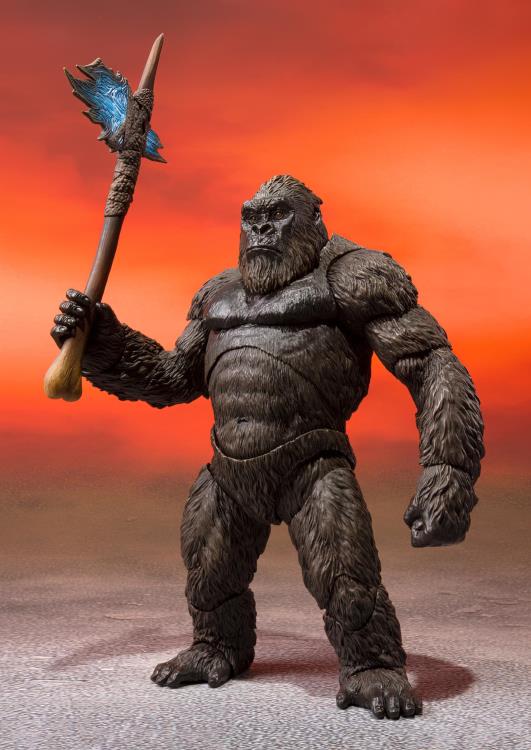 Godzilla vs. Kong: Kong from Godzilla VS. Kong (2021) S.H.MonsterArts Toys & Games Bandai Namco   