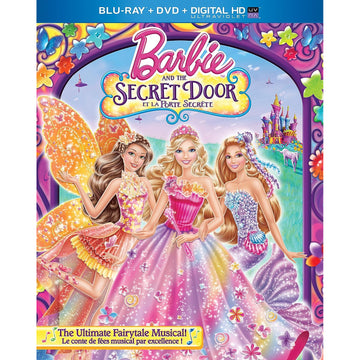 Barbie: And The Secret Door [Blu-ray + DVD + Digital] DVDs & Blu-Rays Universal Studios   