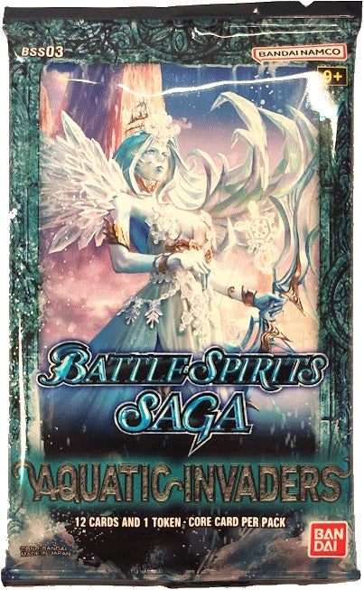 Battle Spirits Saga TCG: Aquatic Invaders Booster Box Card Game Bandai Namco   