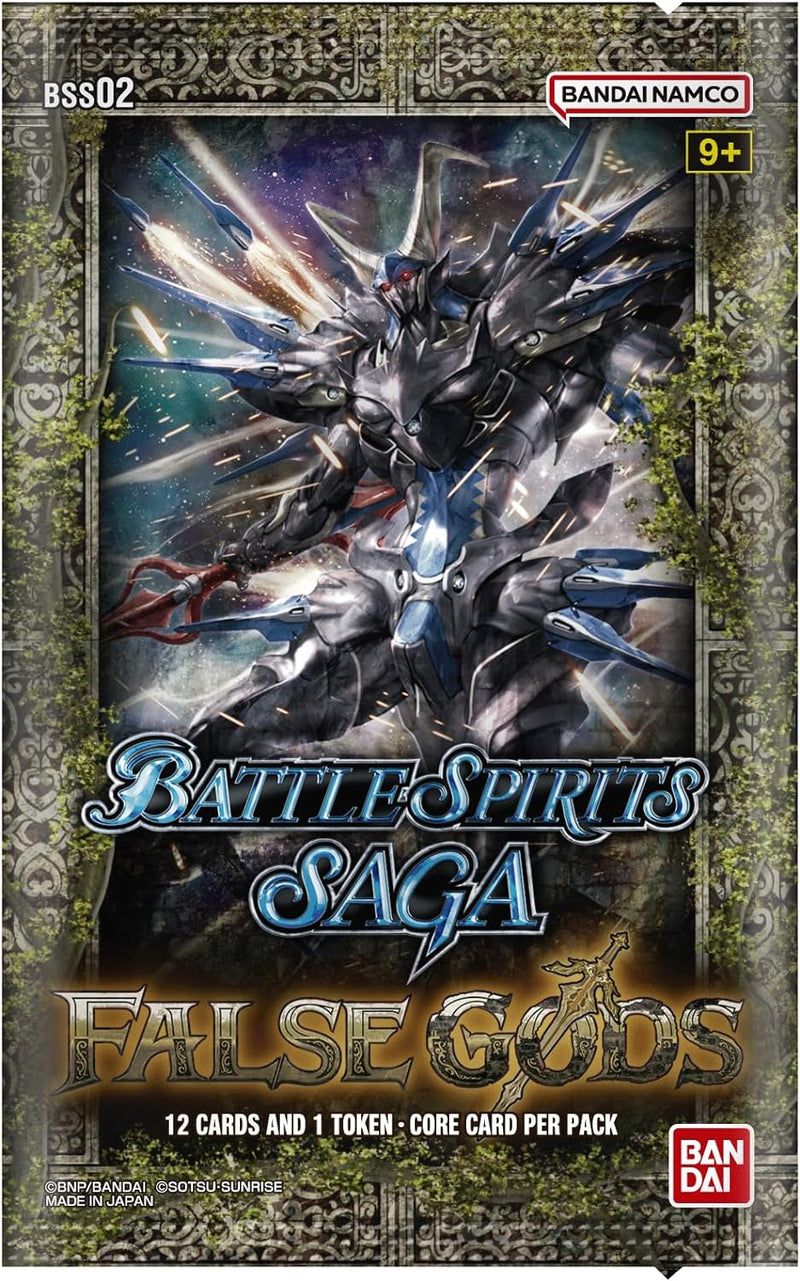 Battle Spirits Saga TCG: False Gods Booster Box - 24 Packs Card Game Bandai Namco   