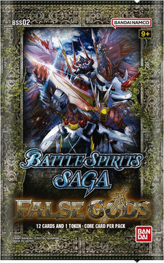 Battle Spirits Saga TCG: False Gods Booster Box - 24 Packs Card Game Bandai Namco   