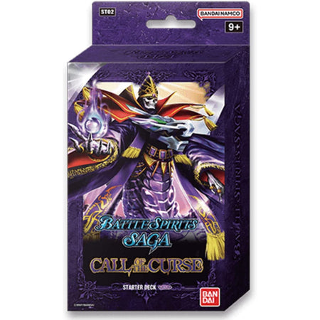 Battle Spirits Saga TCG: Starter Deck 2 - Call of The Curse ST02 Card Game Bandai Namco   