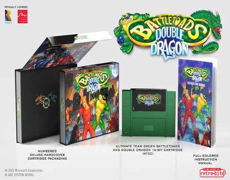 Battletoads & Double Dragon - Collector's Edition - Limited Run Games [SNES] SNES Video Game Retro-Bit   