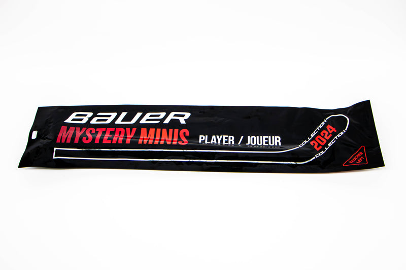 Bauer Mystery Mini Hockey Stick 2024: Left Handed - 1 Random Stick [Sporting Goods] Hockey Equipment Bauer   