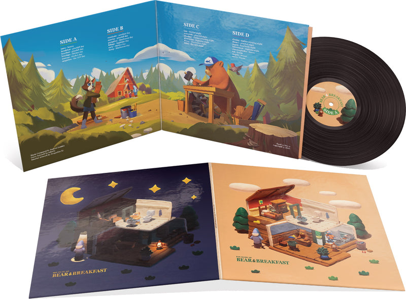 Bear and Breakfast 2xLP Vinyl Soundtrack [Audio Vinyl] Audio CD/Vinyl iam8bit   