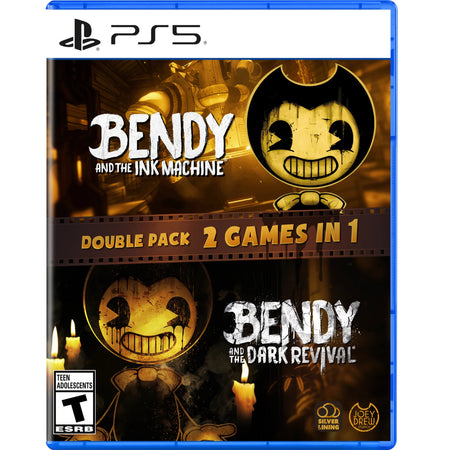 Bendy Double Pack- Ink Machine/Dark Revival [PlayStation 5] PlayStation 5 Video Game Silver Lining Interactive