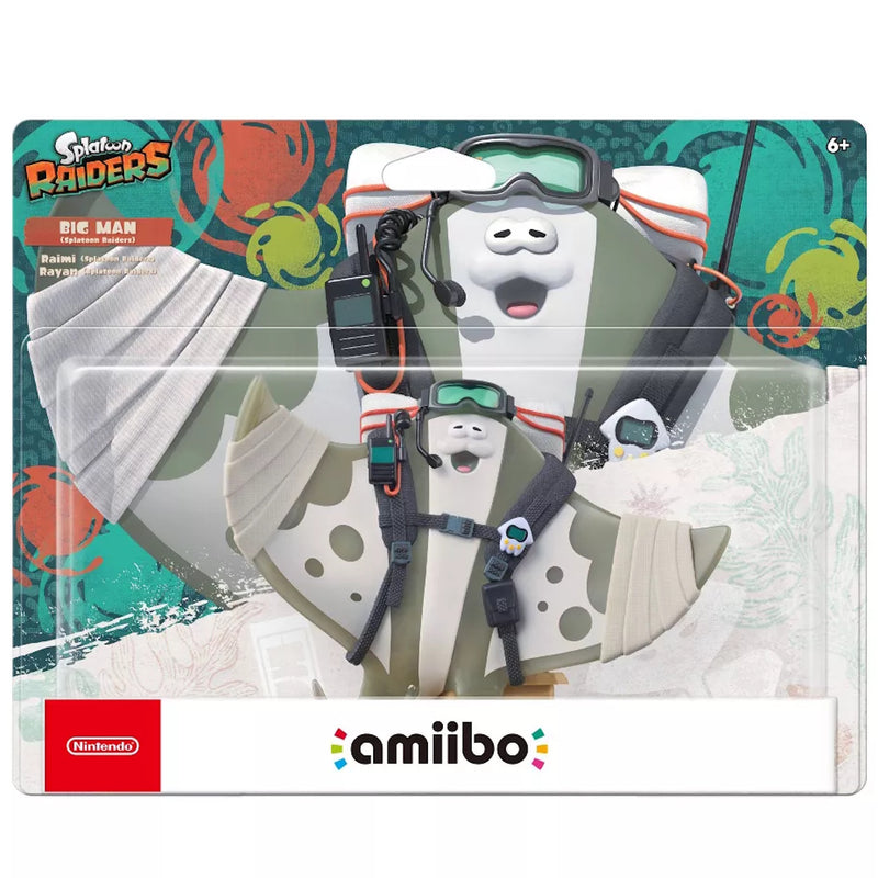 Splatoon Raiders Series: Big Man Amiibo [Nintendo Accessory] Nintendo Switch 2 Accessories Nintendo
