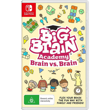 Big Brain Academy: Brain vs. Brain [Nintendo Switch] Nintendo Switch Video Game Nintendo   