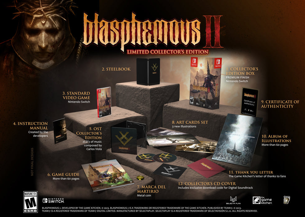 Blasphemous 2 - Limited Collector's Edition [Nintendo Switch