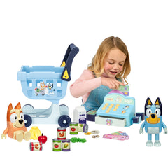 Bluey: My Size Shopping Cart Set - 26 Piece Play Set Toys & Games Moose Toys   