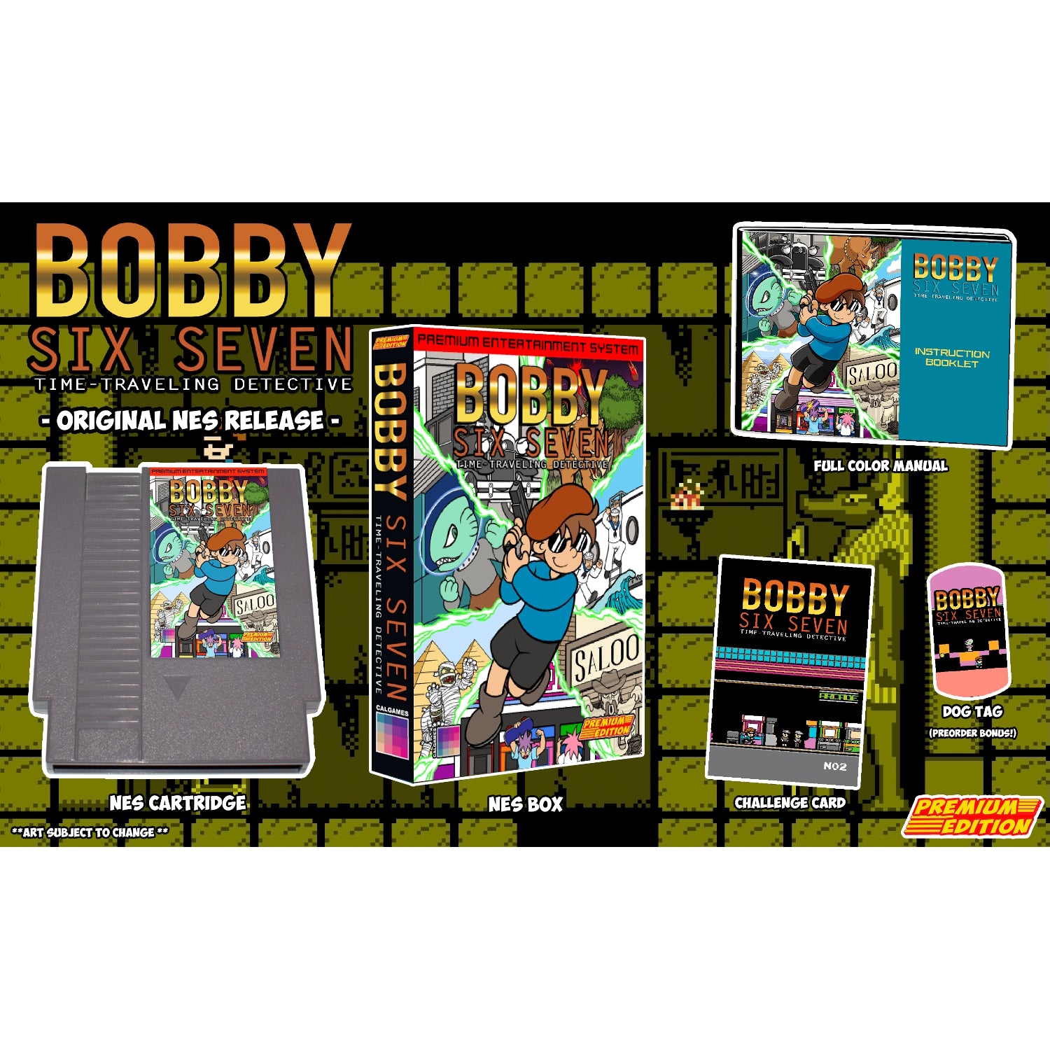 Bobby Six Seven - Original NES Edition - Premium Edition Games