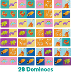 Boppi: Picture Dominoes - Dinosaurs Toys & Games Boppi