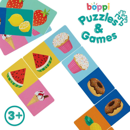 Boppi: Picture Dominoes Game - Food Toys & Games Bopster