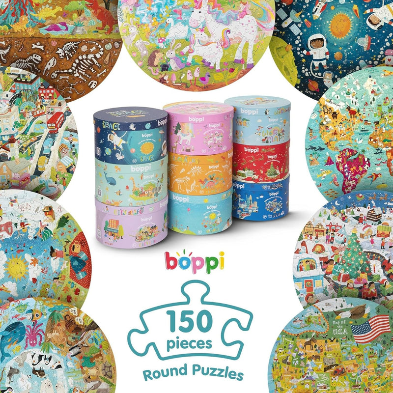 Boppi: City Life - 150 Piece Puzzle Board Game Boppi