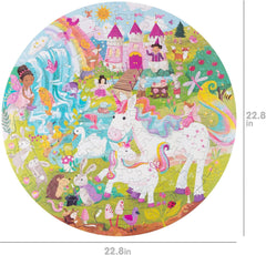 Boppi: Round Unicorn - 150 Piece Puzzle Board Game Boppi