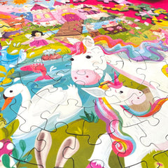 Boppi: Round Unicorn - 150 Piece Puzzle Board Game Boppi