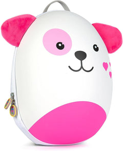 Boppi: Tiny Trekker Kids Backpack - Pink and White Dog Clothing and Apparel Boppi