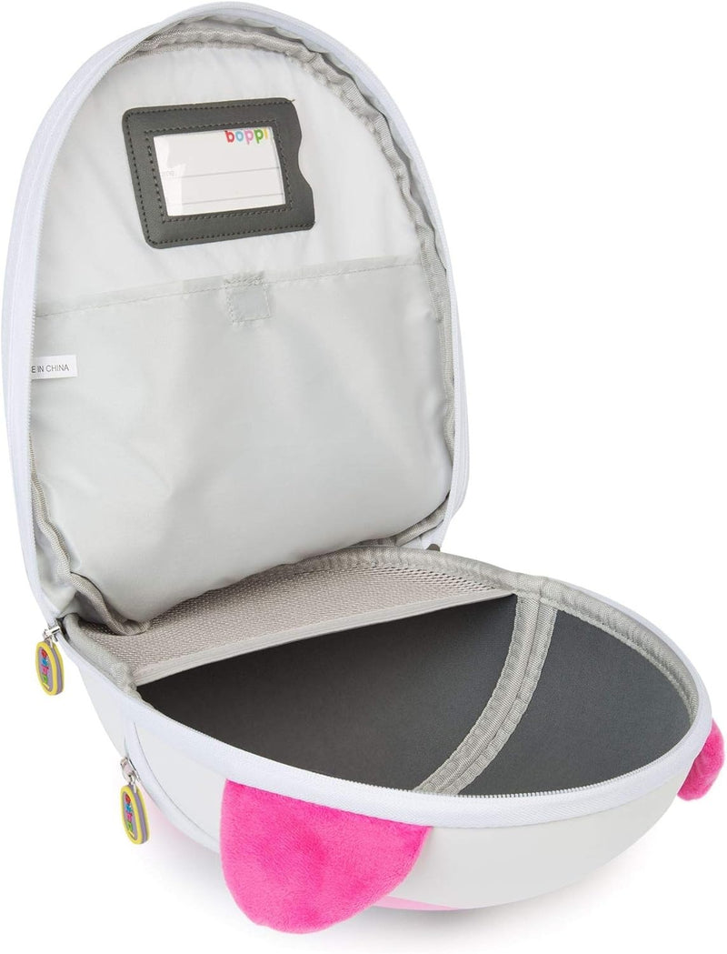 Boppi: Tiny Trekker Kids Backpack - Pink and White Dog Clothing and Apparel Boppi