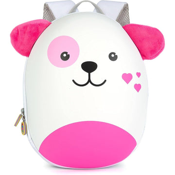 Boppi: Tiny Trekker Kids Backpack - Pink and White Dog Clothing and Apparel Boppi