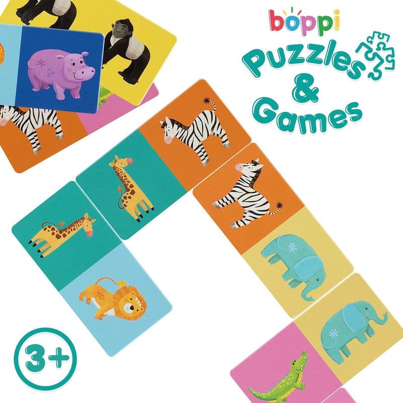 boppi Picture Dominoes Game - Wildlife Toys & Games Boppi