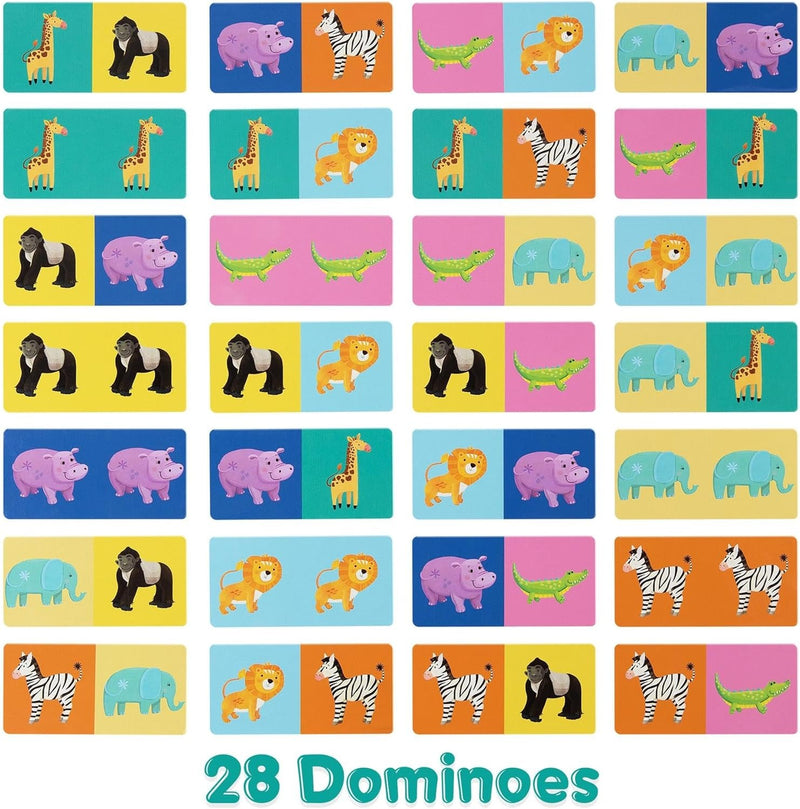 boppi Picture Dominoes Game - Wildlife Toys & Games Boppi