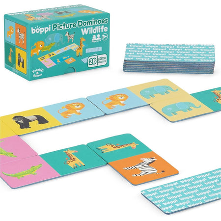 boppi: Picture Dominoes Game - Wildlife Toys & Games Boppi