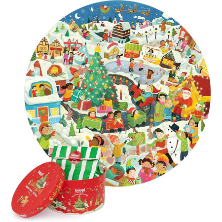bopster: Christmas Jigsaw Puzzle - 150 Piece Puzzle Board Game Bopster