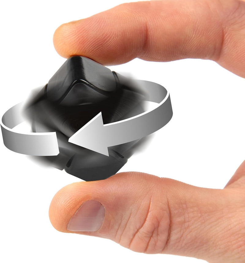 bopster Fidget Cube Spinner - Black Toys & Games Bopster