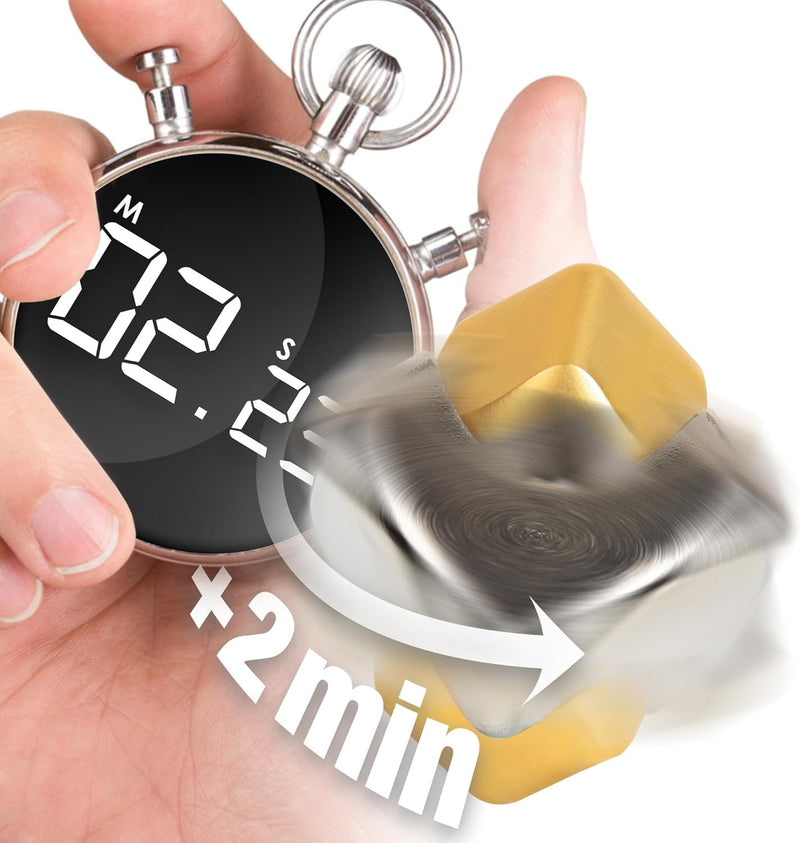 bopster Fidget Cube Spinner - Gold/Silver Toys & Games Bopster