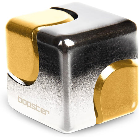 bopster Fidget Cube Spinner - Gold/Silver Toys & Games Bopster