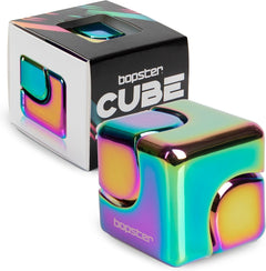bopster Fidget Cube Spinner - Multicoloured Metallic Toys & Games Bopster