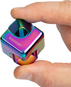 bopster Fidget Cube Spinner - Multicoloured Metallic Toys & Games Bopster