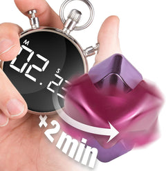 bopster: Fidget Cube Spinner - Pink & Purple Toys & Games Bopster