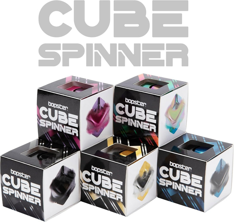 bopster: Fidget Cube Spinner - Pink & Purple Toys & Games Bopster