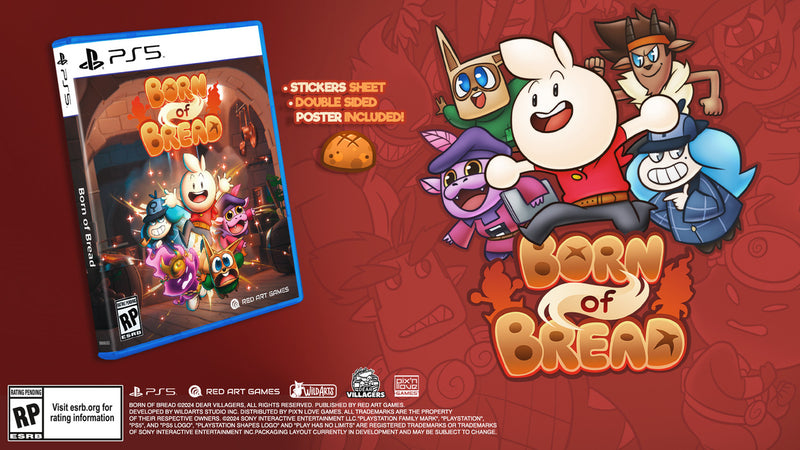 Born of Bread [PlayStation 5] PlayStation 5 Video Game Red Art Games   