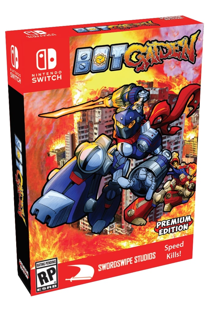 Bot Gaiden (Retro) - Premium Edition Games #9 [Nintendo Switch] Nintendo Switch Video Game Premium Edition Games   