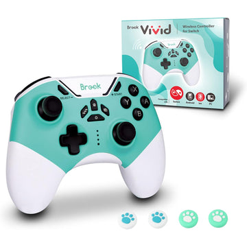 Brook Gaming: Vivid Wireless Controller for Switch Nintendo Switch Accessory Brook Gaming