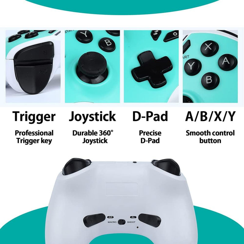 Brook Gaming: Vivid Wireless Controller for Switch Nintendo Switch Accessory Brook Gaming