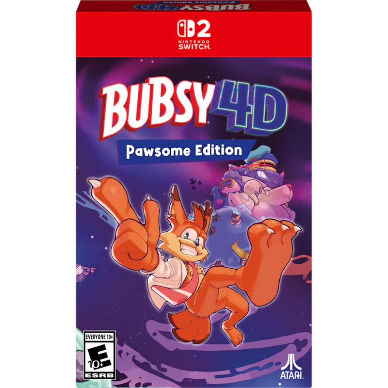 Bubsy 4D - Pawsome Edition [Nintendo Switch 2] Nintendo Switch 2 Video Game Atari