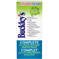 Buckley's Complete Extra Strength Mucus Relief Cough Cold & Flu - 150 mL [Healthcare] Healthcare Buckley's   