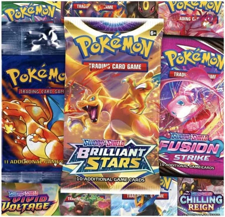 Bulk Pokemon Cards: Pokemon Booster Pack + Mystery Card Bundle Card Game Pokemon   