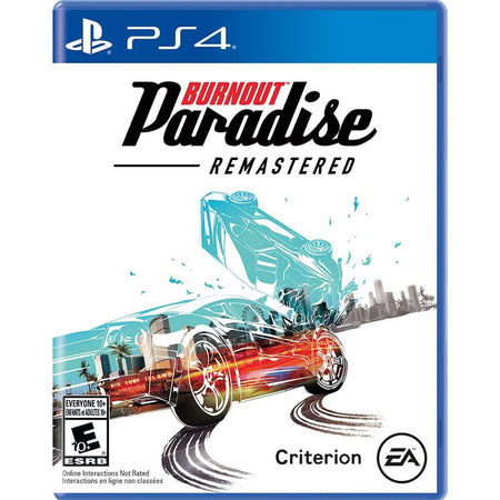 Burnout Paradise - Remastered [PlayStation 4] PlayStation 4 Video Game Electronic Arts   