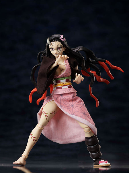BUZZmod. Demon Slayer: Kimetsu no Yaiba, Nezuko Kamado (Demon Advancing Ver.) 1/12 Scale Action Figure Toys & Hobbies Aniplex of America